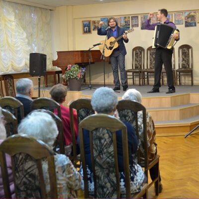 Концерт, посвященный Дню старшего поколения "Возраст только в паспорте, на душе - весна!" 01.10.2019